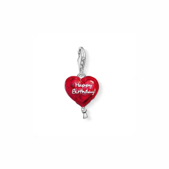 Thomas Sabo Modeschmuck Damen Anhnger Charm fr Halsketten 1286-007-10 Rot